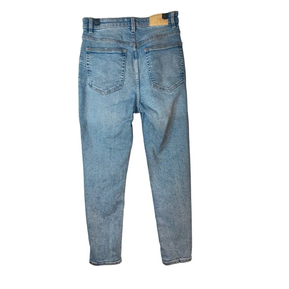 2/$30 ZARA Size 4 Blue Denim Jeans - Picture 3 of 14